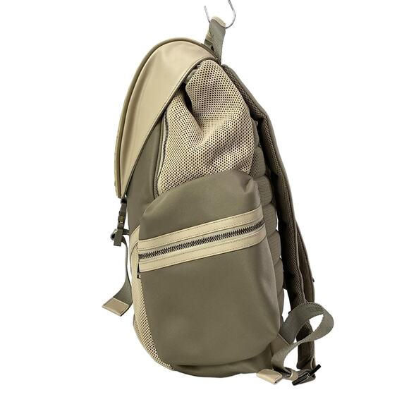 Christian Dior DIOR/ChristianDior Cobra Backpack Khaki Beige Nylon Leather main image 7